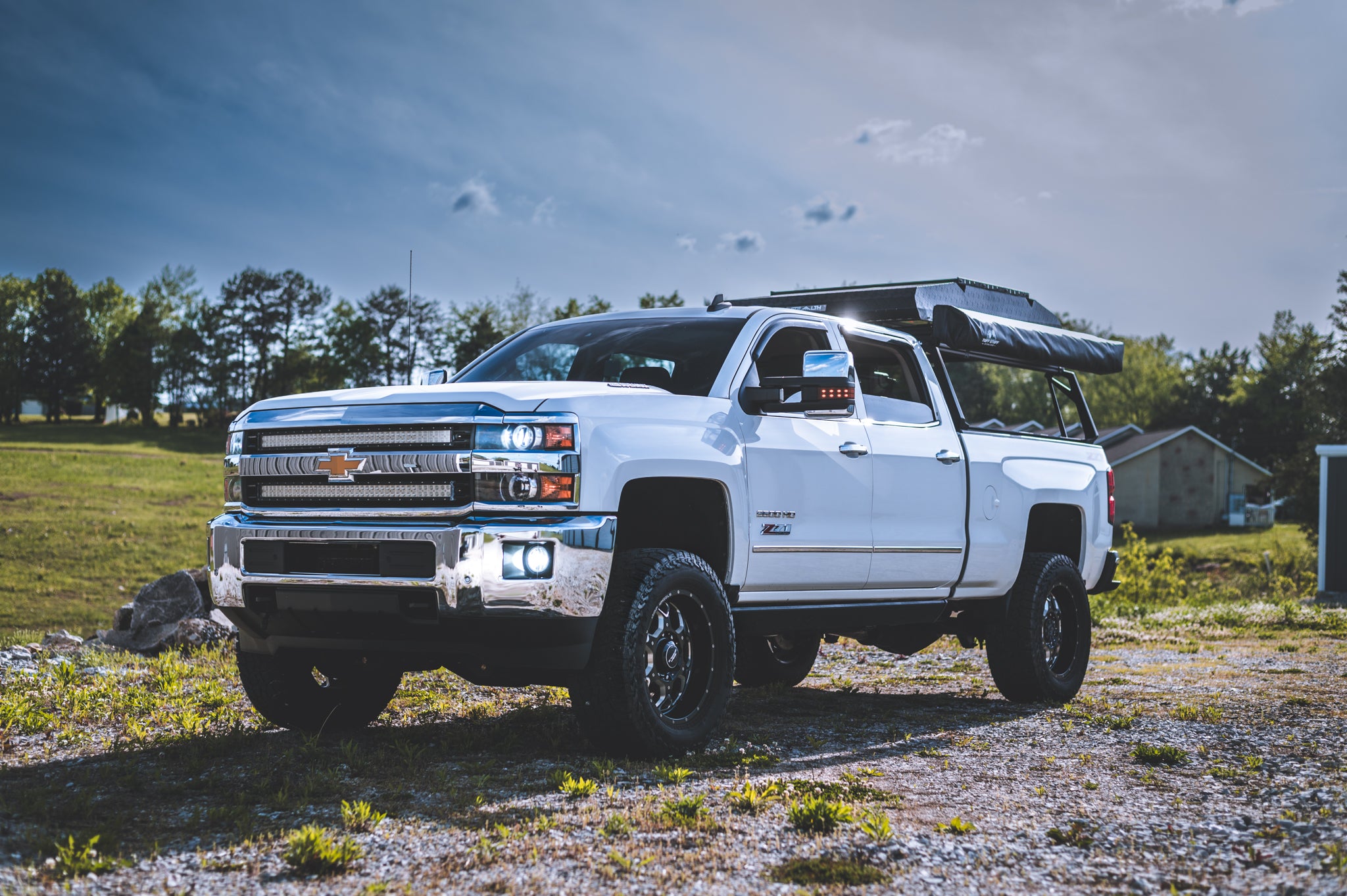 Chevrolet Silverado HD 2014-2019 Light Bulb Size Guide Chart