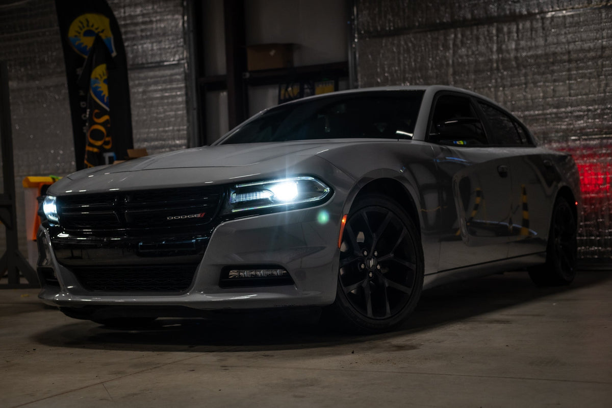 Dodge Charger 2015-2023 Light Bulb Size Guide Chart
