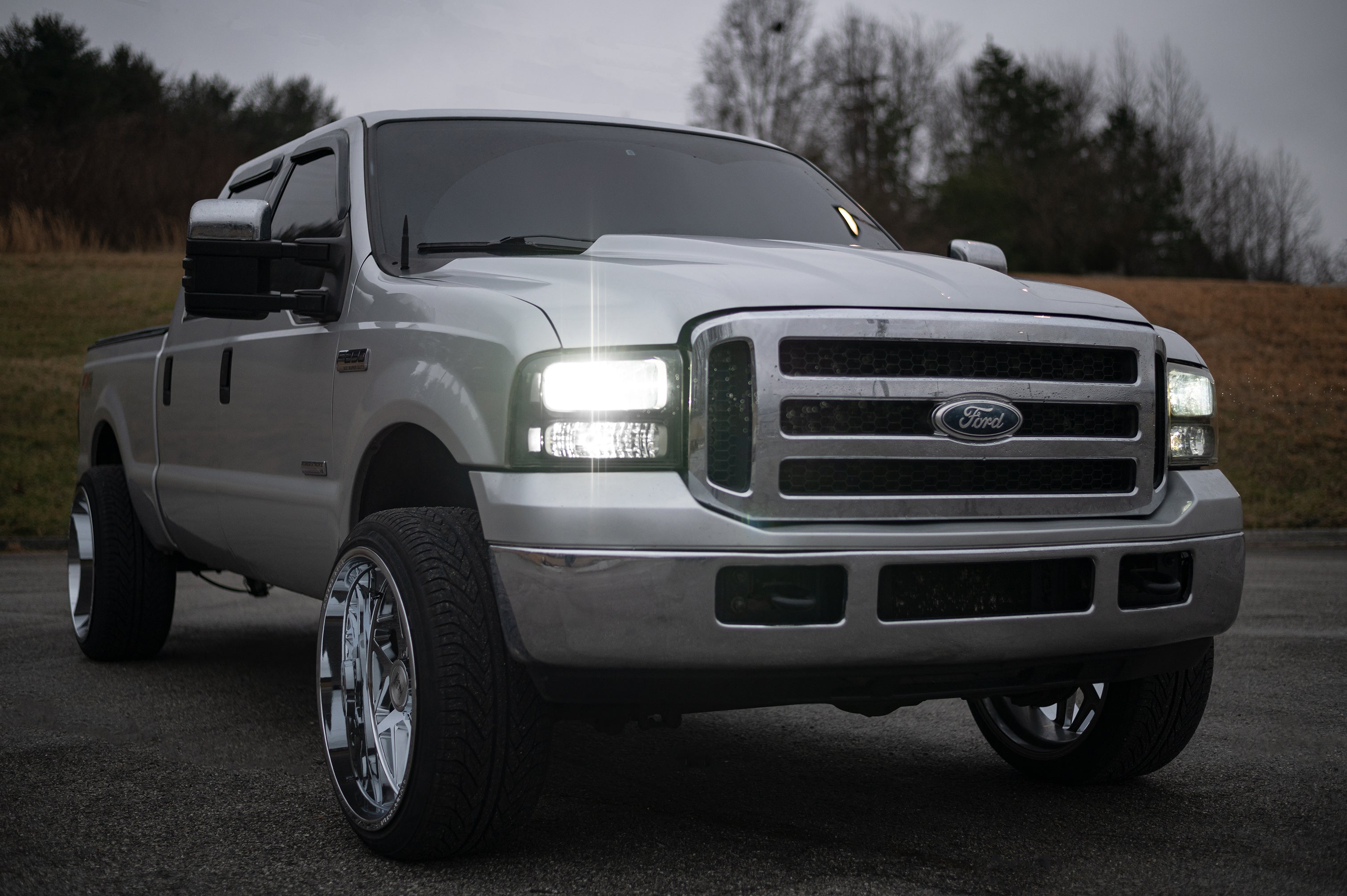 Ford Superduty 2005-2007 Light Bulb Size Guide Chart