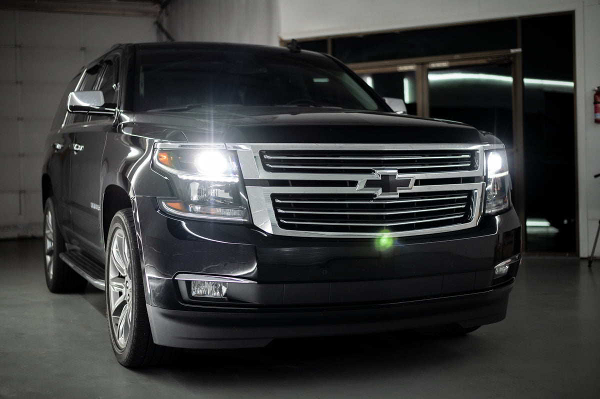 Chevrolet Tahoe / Suburban 2015-2020 Light Bulb Size Guide Chart