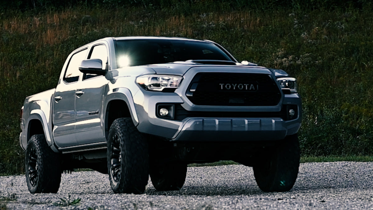 2016–2023 Toyota Tacoma LED Ditch Light Kit – F1 Black Series