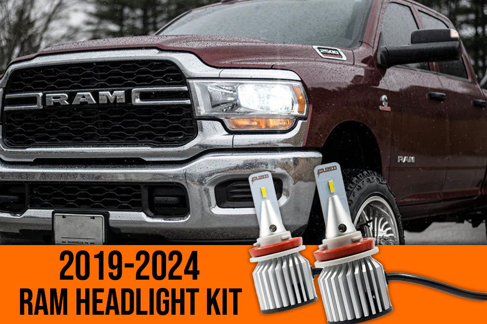 Ram 2019-2024 F1 Series 7,000 LUMEN LED Headlight Bulb Kit