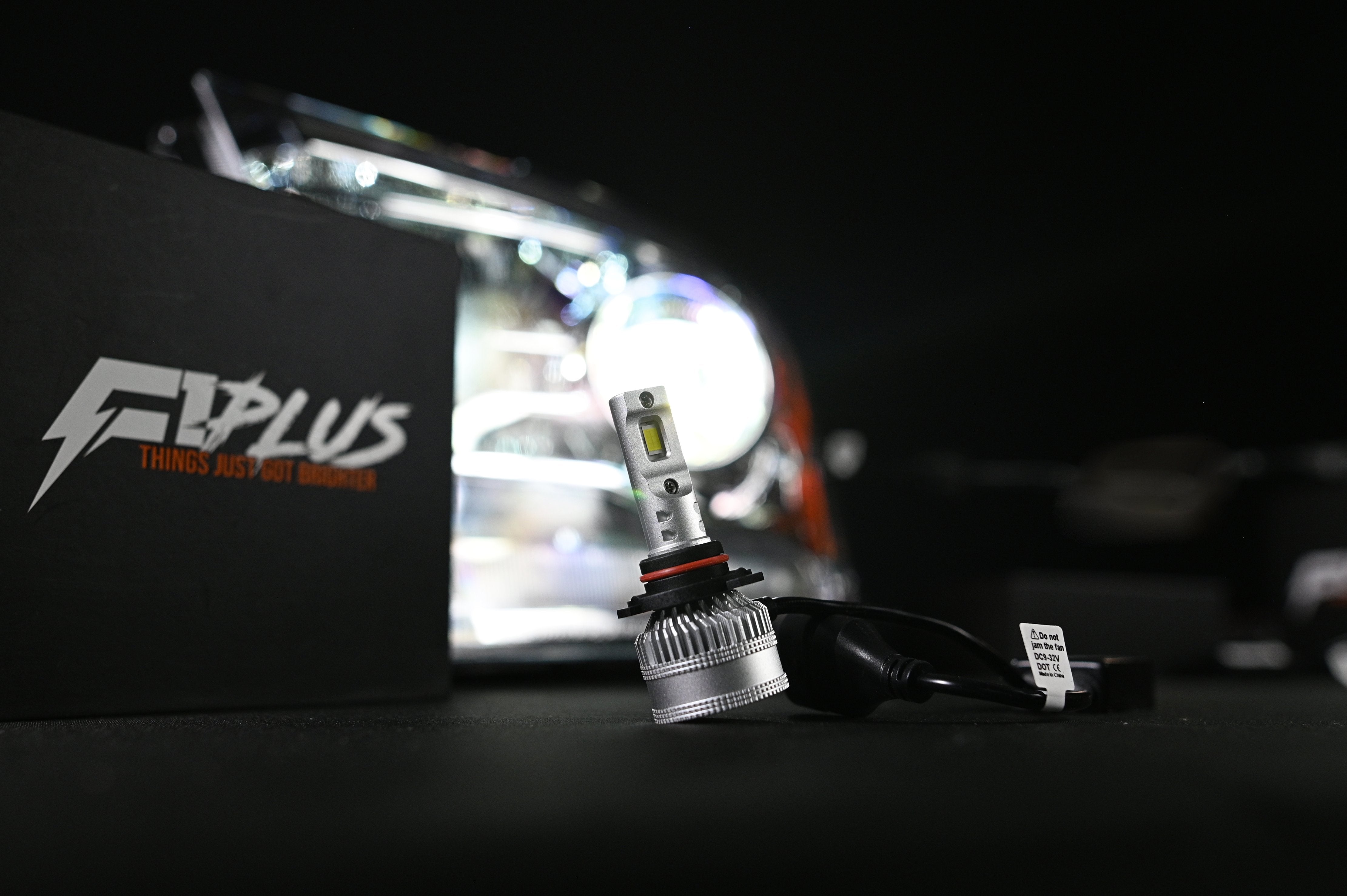 (High/Low Beam Headlights) 12,000 LUMEN F1 PLUS 2.0 Series LED Bulbs Set 13-15 Ram