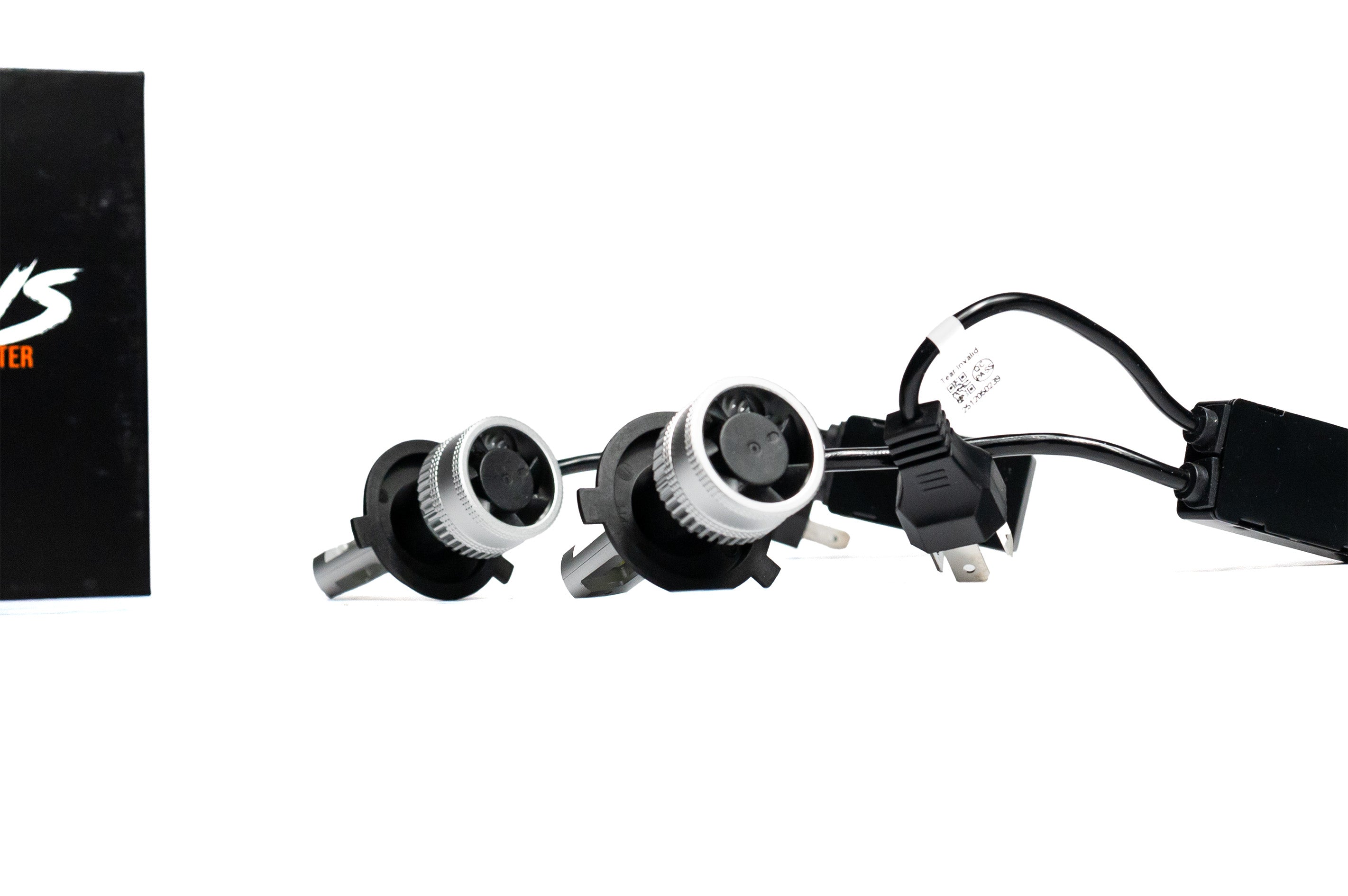 H4/9003 F1 PLUS 2.0 (12,000 LUMEN) High/Low Beam LED Bulb Set