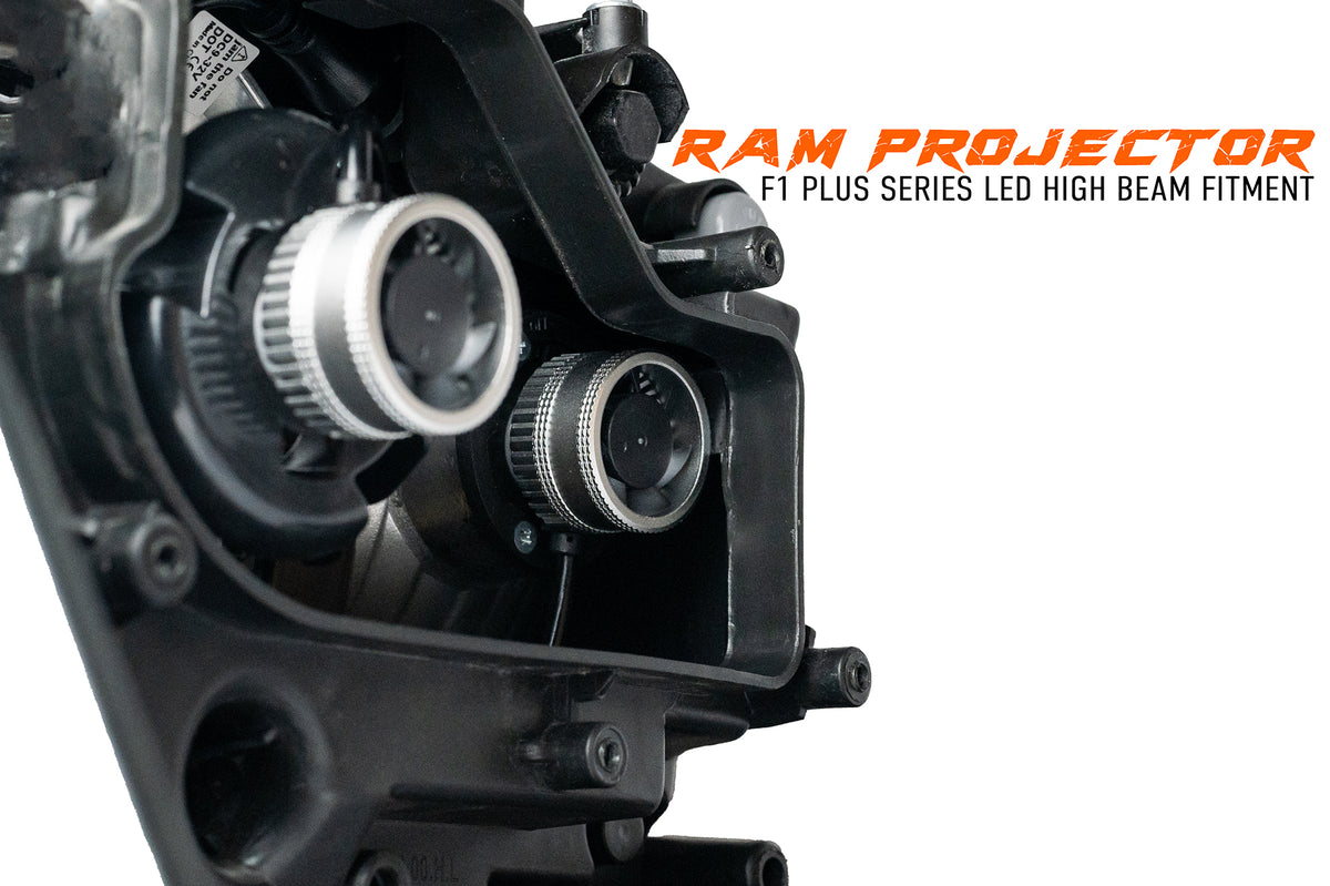 (High Beam - Projector Headlights) 12,000 LUMEN LED Headlight Light Bulbs Set