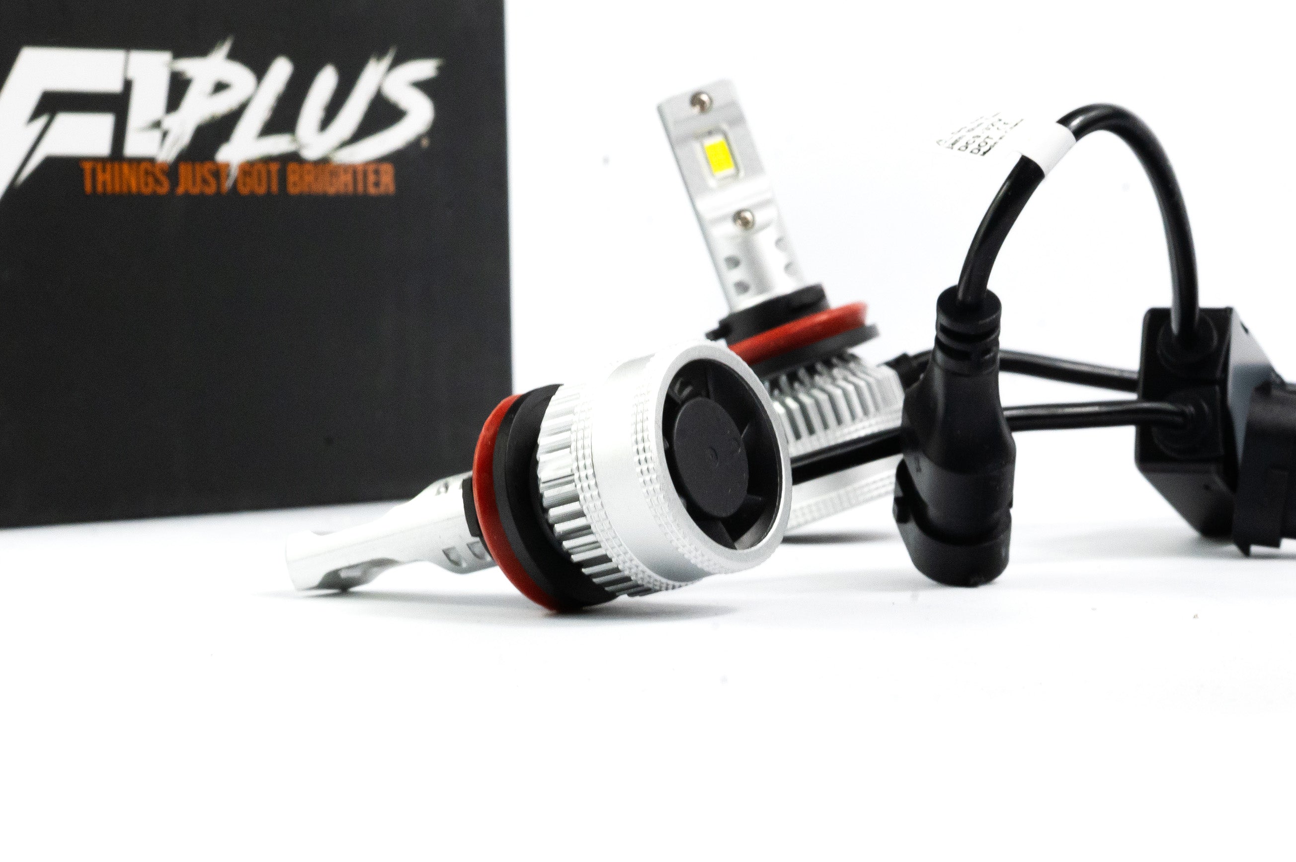 (Low Beam) H11 (12,000 LUMEN) F1 PLUS 2.0 LED Headlight Bulb Set