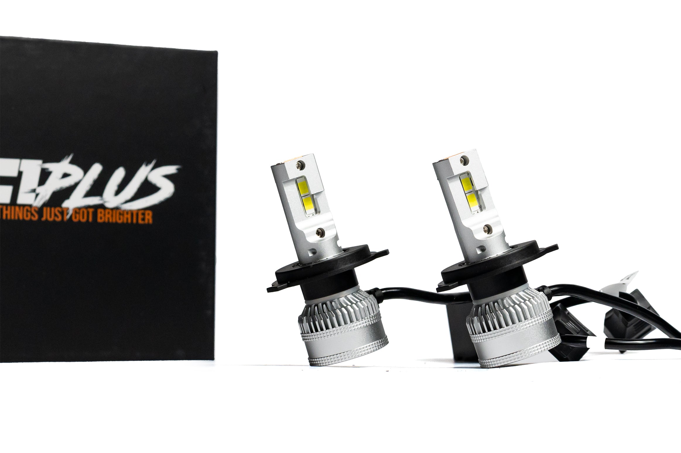 H4/9003 F1 PLUS 2.0 (12,000 LUMEN) High/Low Beam LED Bulb Set