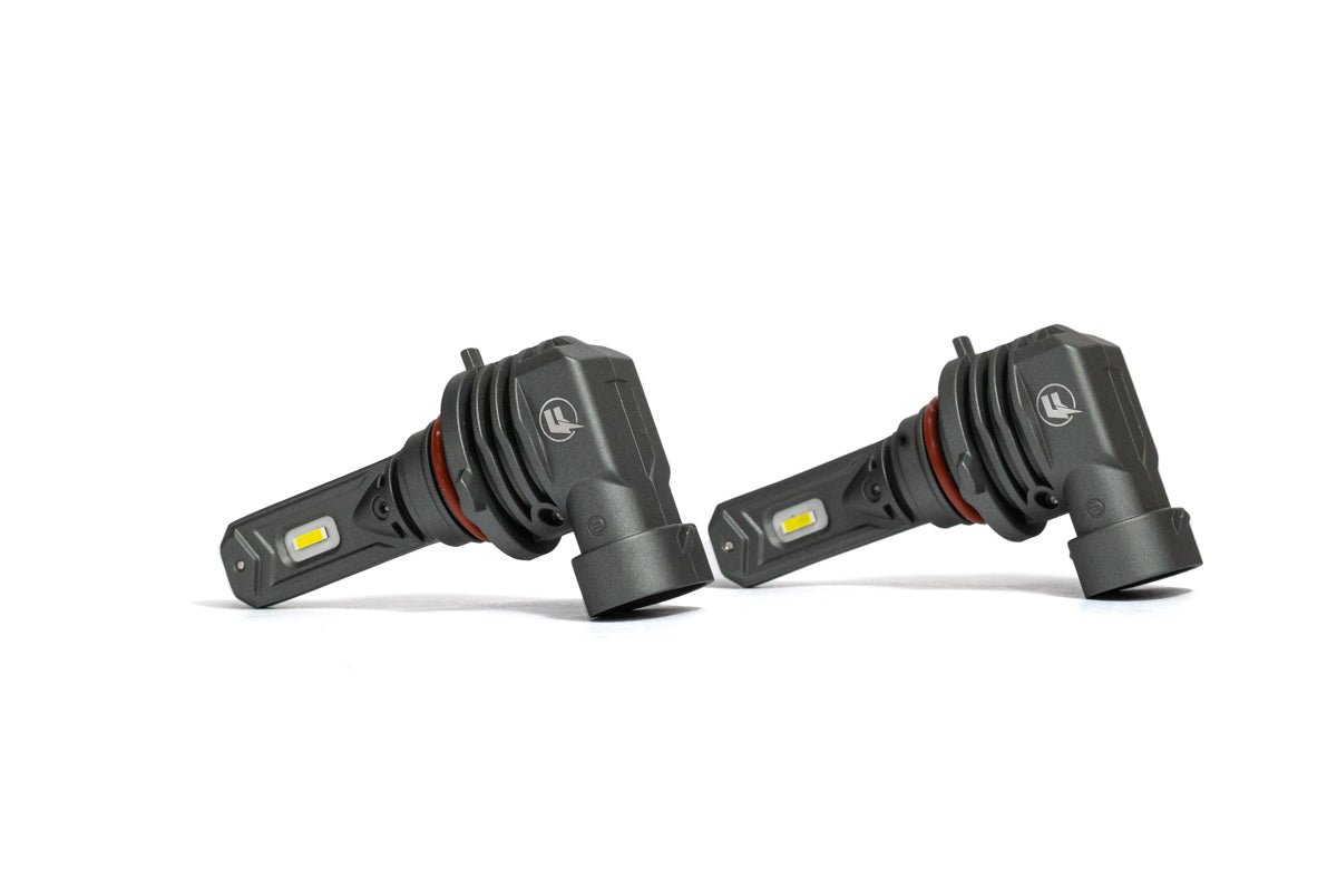 (High Beam - Quad Reflector Headlights) F1 Mini 3.0 Series LED Headlight Light Bulbs Set
