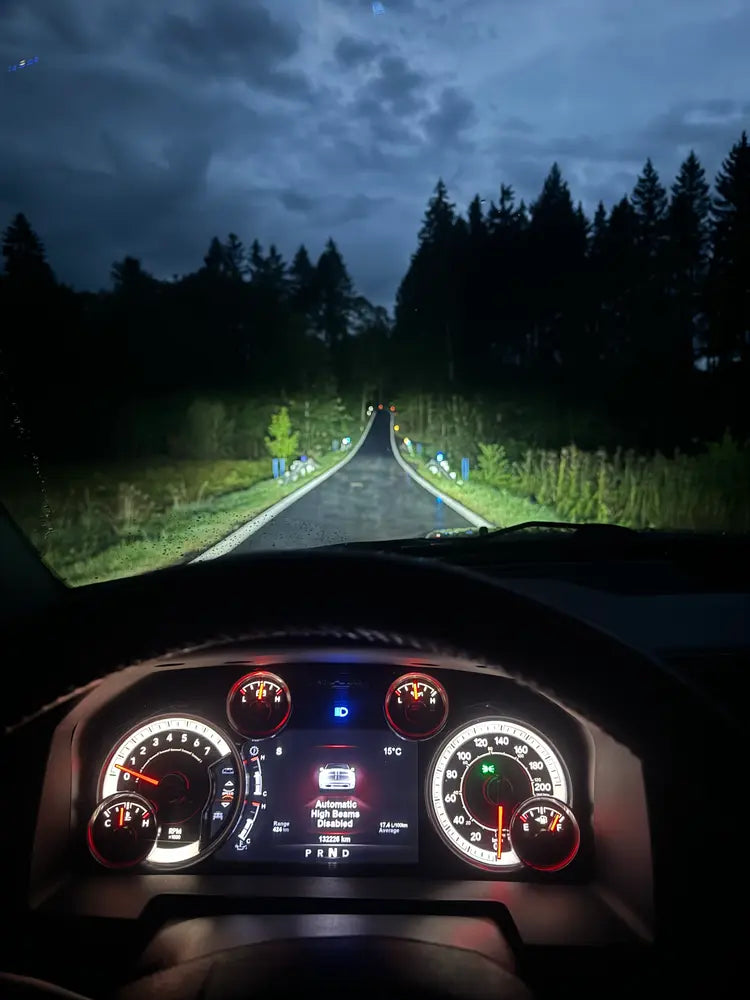 2016-2019 Ram LED Low Beam Bulbs Set Projector Headlight Kit