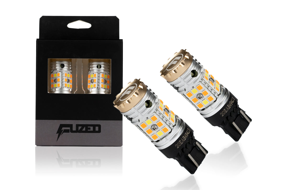 PRE-ORDER (Front Turn Signals) 7443 Switchback LED Signals (Standard)