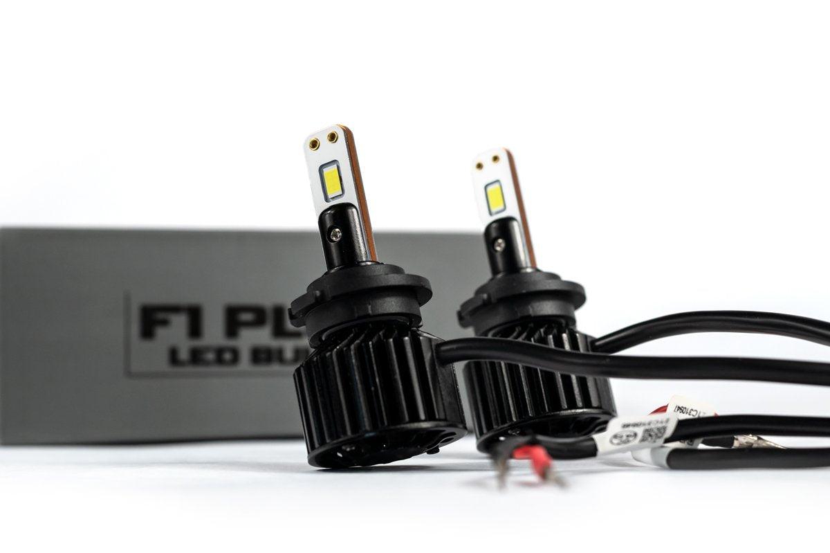 (Headlights - Factory Projector Style) 2010-2014 Raptor High/Low F1 PLUS Series HID to LED Conversion Set