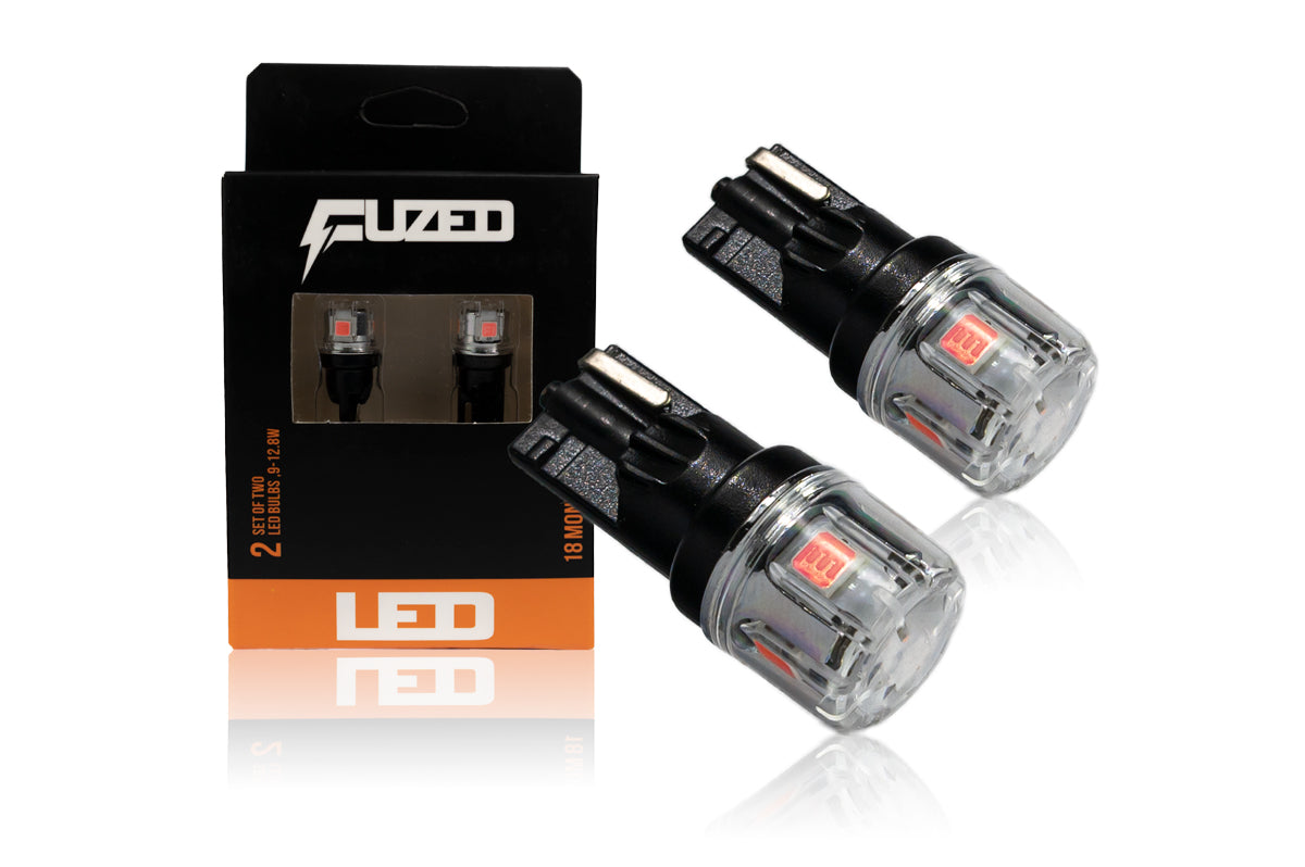 (Interior Lights) 194/T10 FUZED Glow 2.0 Series LED Bulbs Set