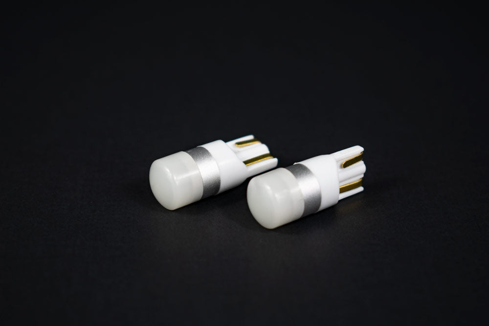 (License Plate Lights) 194/T10 Glow Series White LED Bulbs