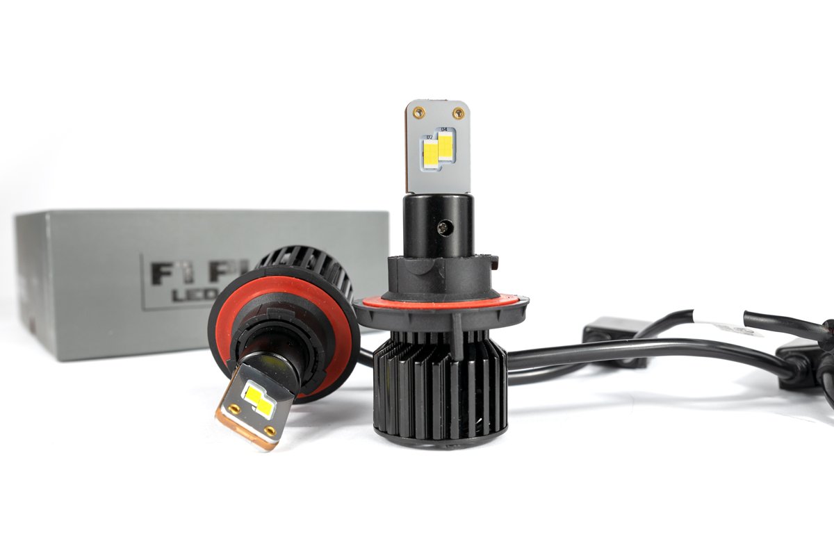 (Headlights - Reflector Style) 2010-2014 Raptor High/Low 10,000 LUMEN LED Bulb Set