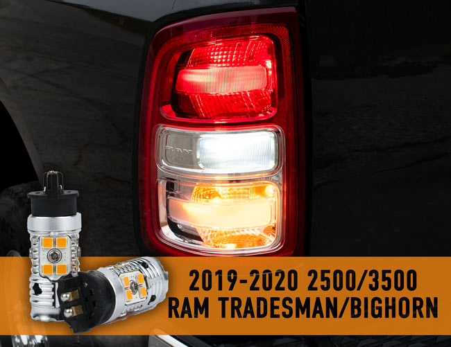 2019-2020 Ram Tradesman/Bighorn Rear Turn Signals LED