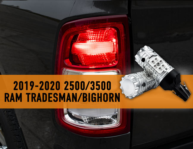 2019-2021 Ram Tradesman/Bighorn Brake Lights LED