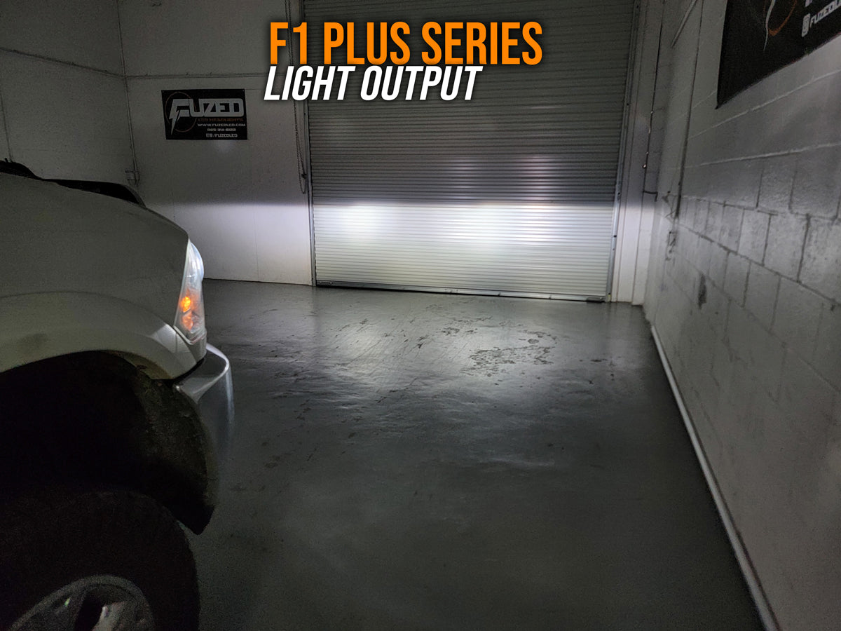 (High/Low Beam Headlights) 12,000 LUMEN F1 PLUS 2.0 Series LED Bulbs Set 13-15 Ram