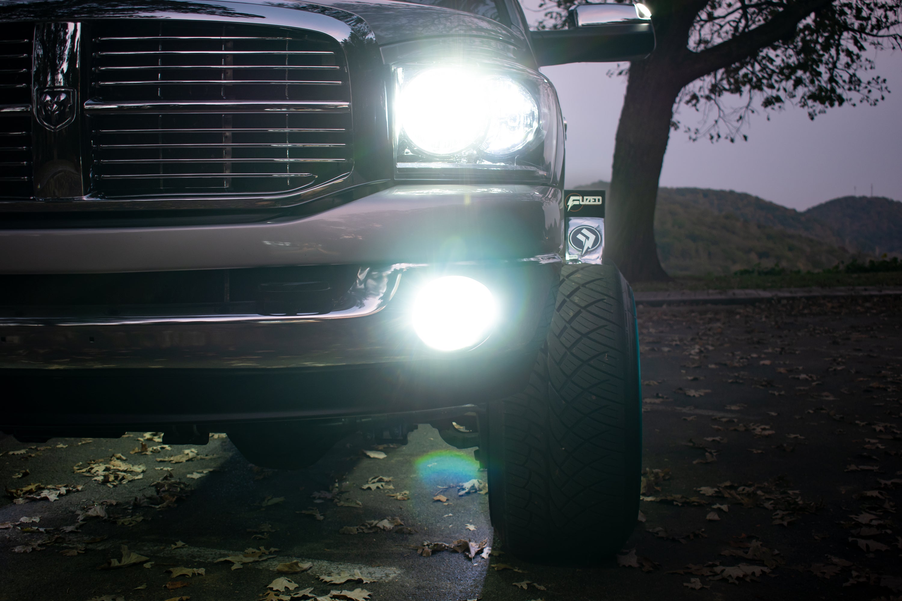 (Fog Lights) FUZED LED 9006 F1 Bulb Set