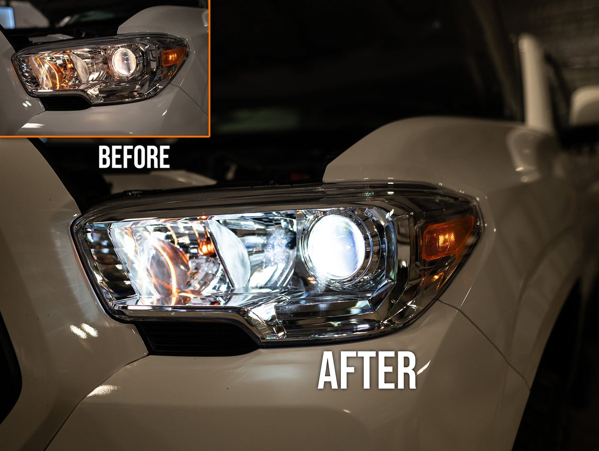 2016-2023 tacoma headlight bulb guide chart