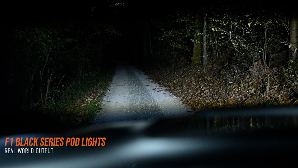 2016–2023 Toyota Tacoma LED Ditch Light Kit – F1 Black Series
