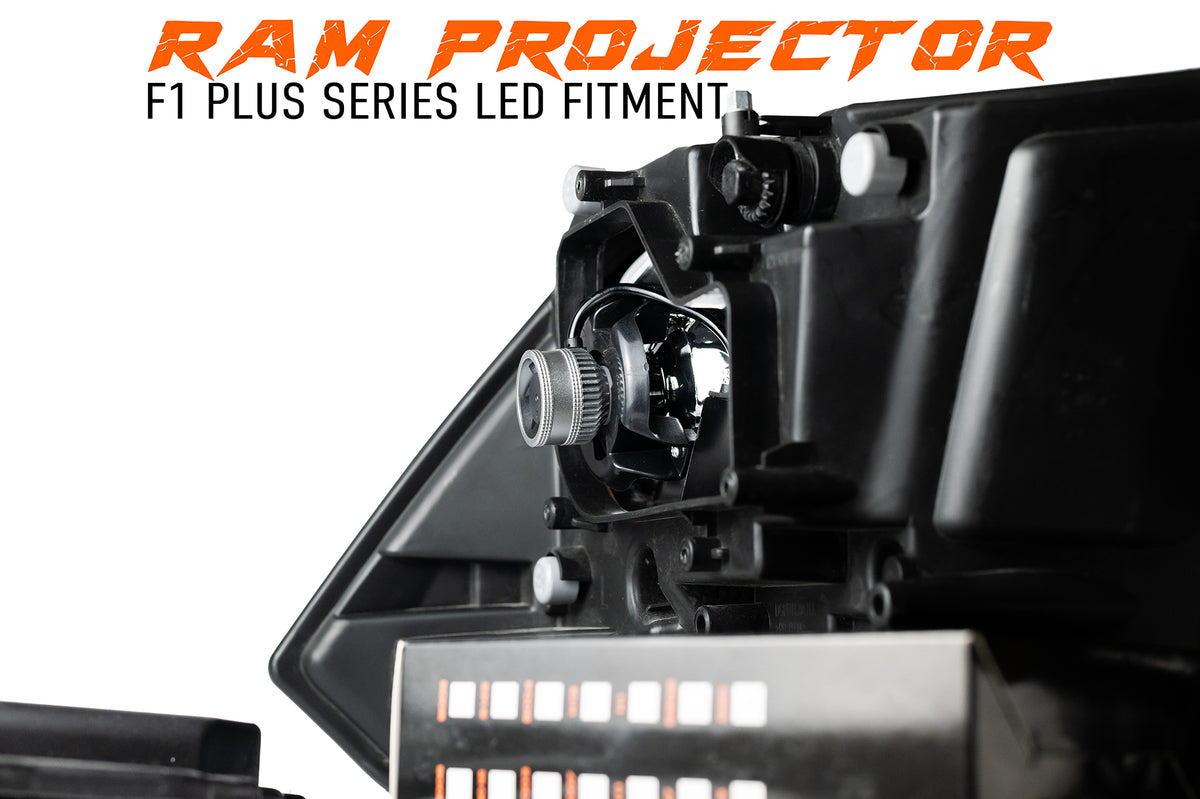 (High/Low Beam Headlights) 12,000 LUMEN F1 PLUS 2.0 Series LED Bulbs Set 13-15 Ram