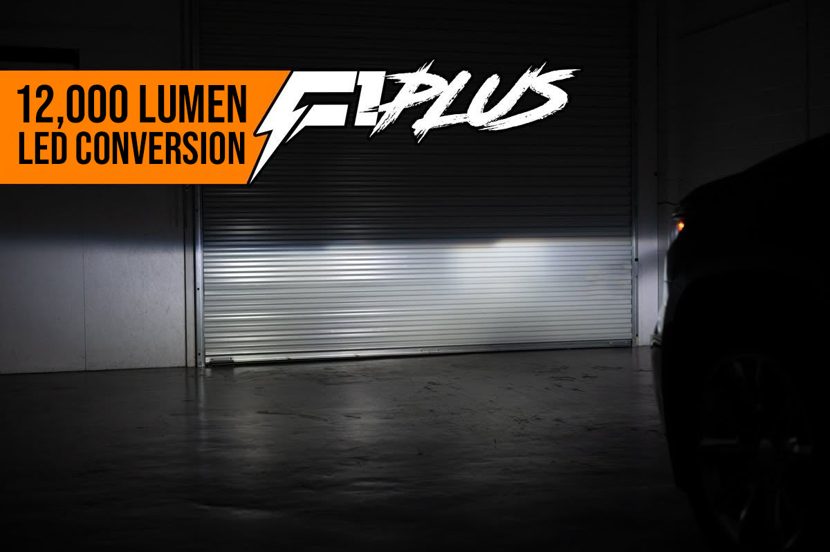 D1/D2/D3/D4 HID to LED Conversion F1 PLUS 2.0 Series 12,000 Lumen Bulb Set Kit