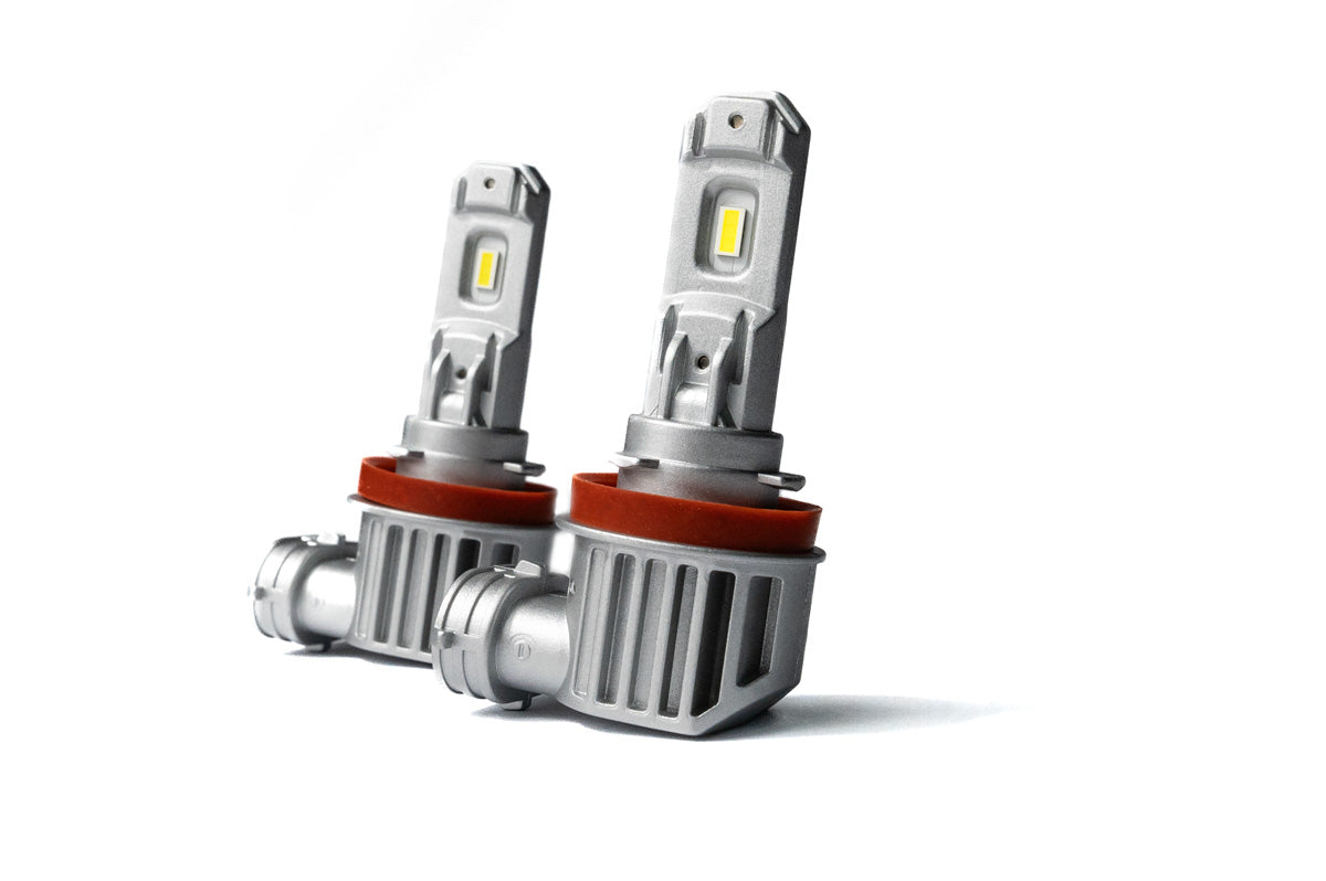 H11/H8/H9 F1 Mini 3.0 LED Headlight Light Bulbs Set