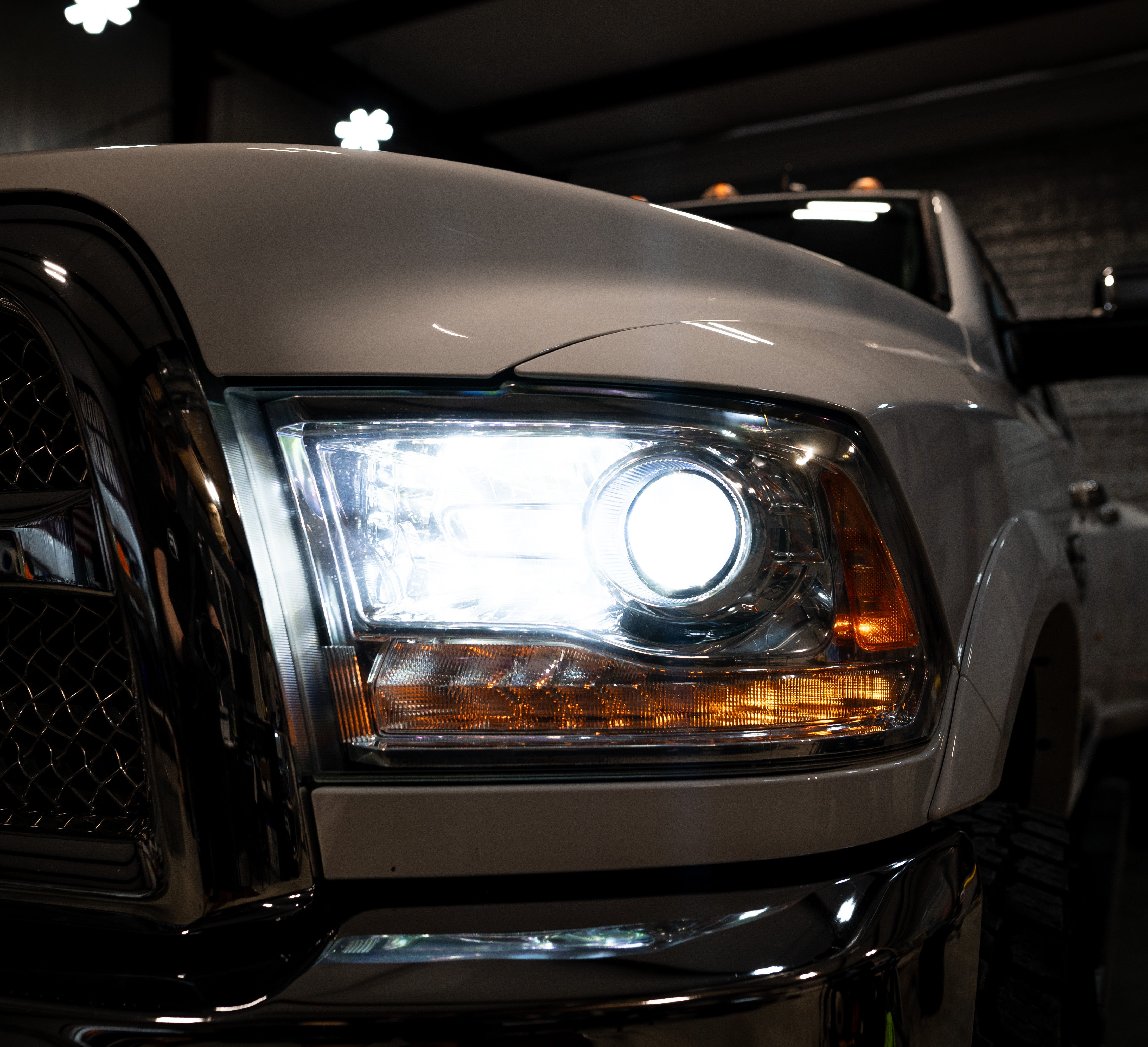 2009-2019 Ram LED High Beam Bulbs Set Projector Headlights
