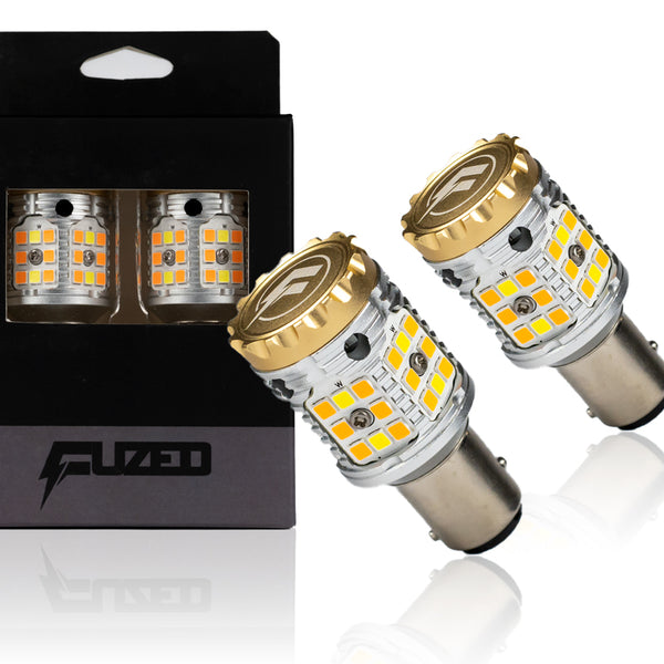 1157 LED Switchback Front Turn Signals | Plug and Play | FUZED LED