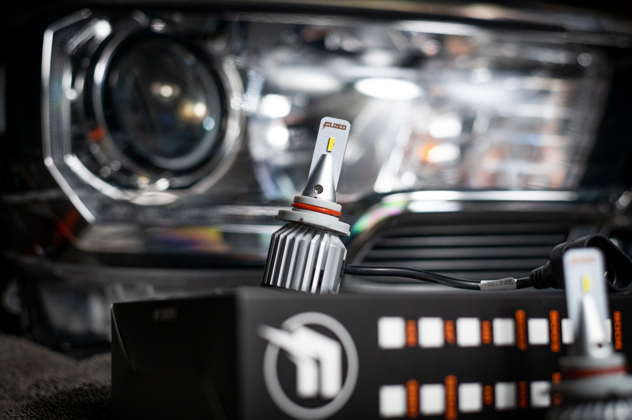 (Low Beam) 9005 (F1 Series) LED Headlight Bulbs Set