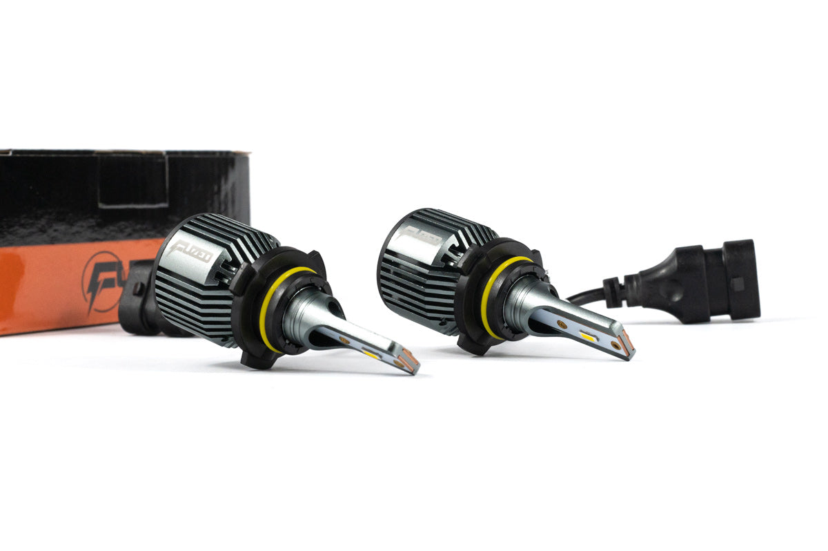 (Yellow Fog Lights) 9006 Yellow LED Fog Light Bulb Set