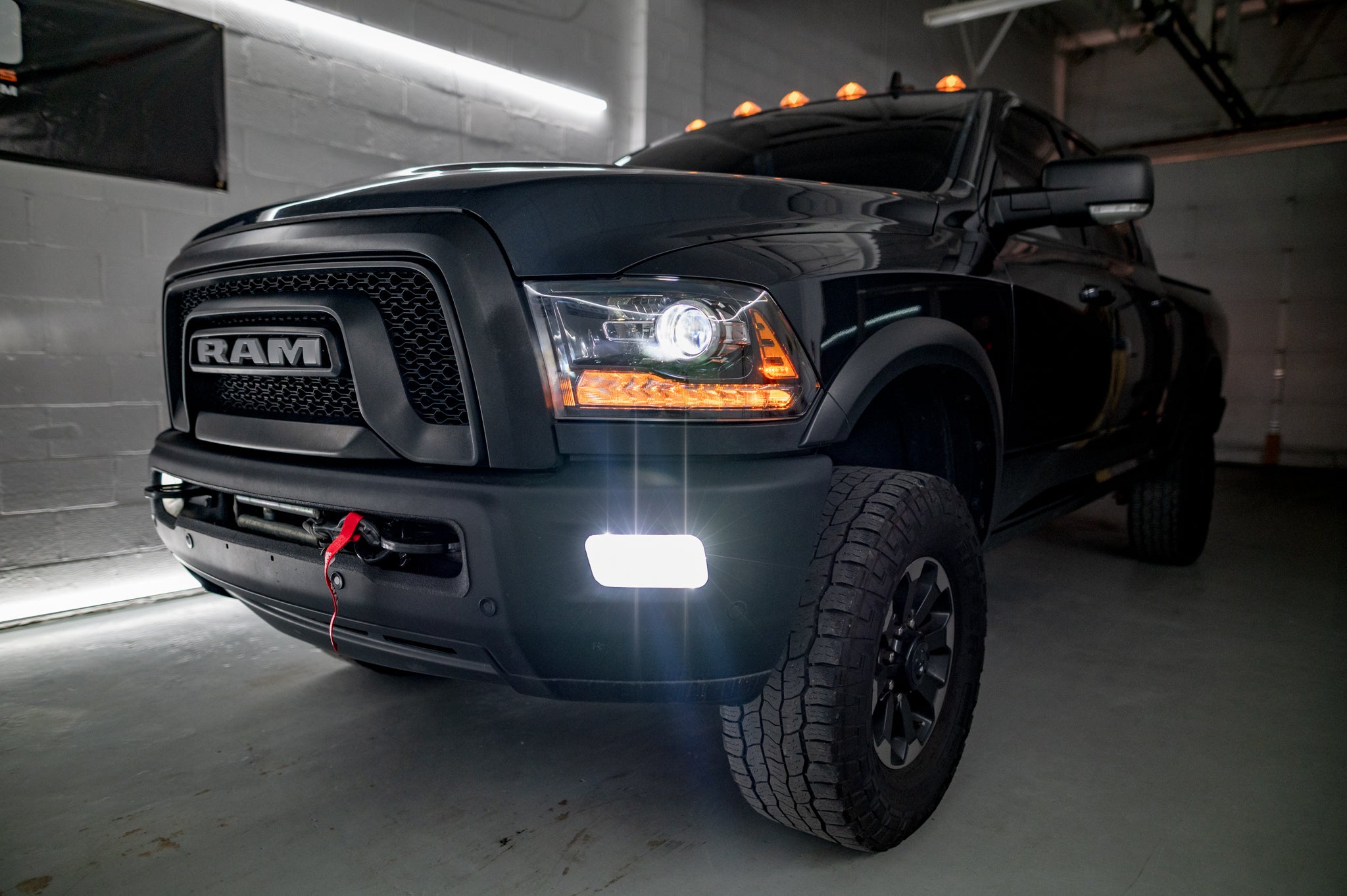 2013-2015 Ram Projector Low Beam LED Headlight Bulbs Kit W/ Decoders