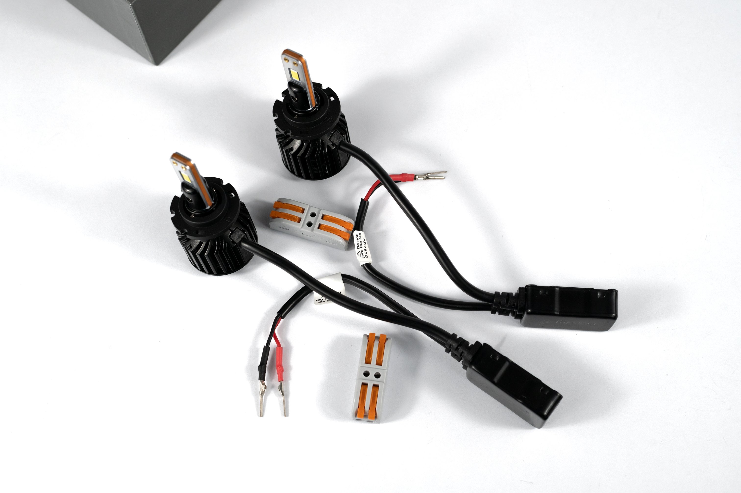 (Headlights - Factory Projector Style) 2010-2014 Raptor High/Low F1 PLUS Series HID to LED Conversion Set