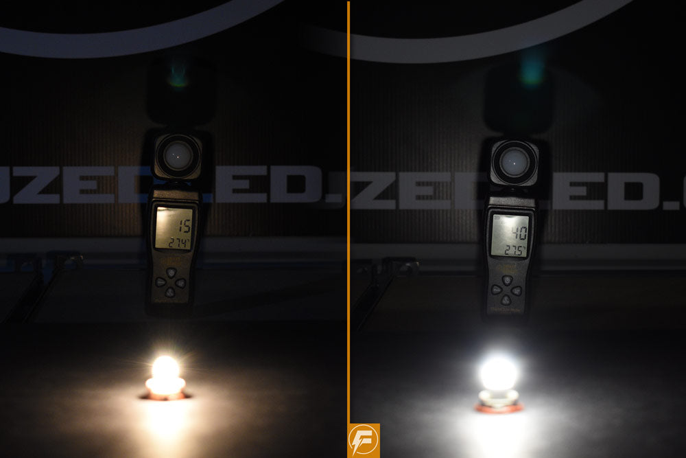 (Interior Light-With Sunroof) Glow Series T11 BA9S White LED Bulb