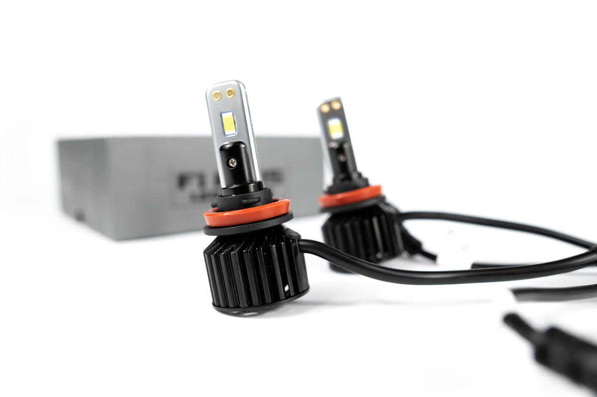 (Low Beam) H11 (10,000 LUMEN) LED Headlight Bulb Set